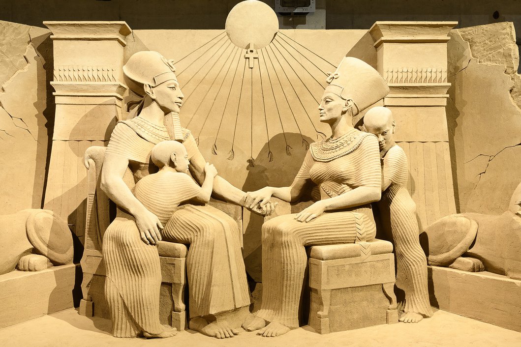 砂の美術館館内 展示砂像イメージ