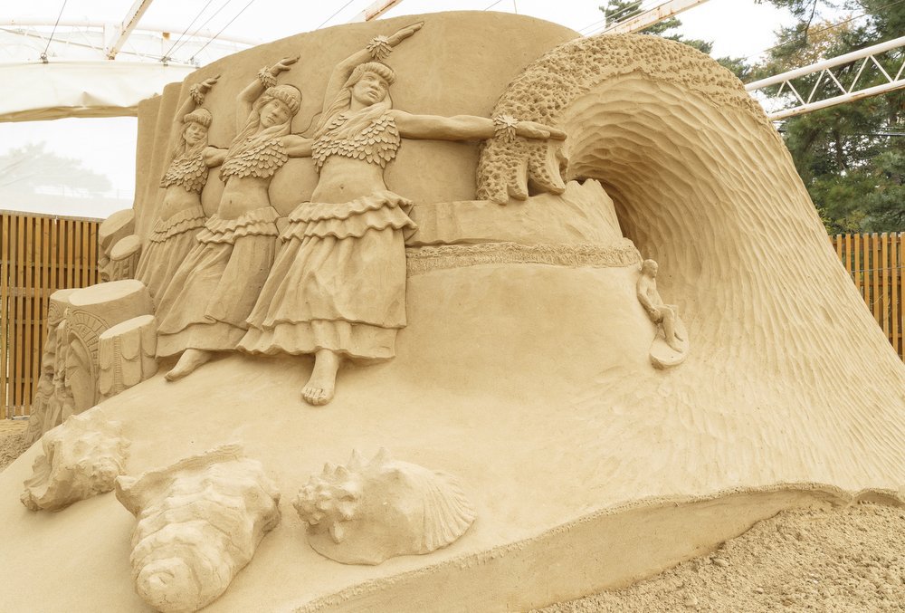 砂の美術館第1期作品画像 ハワイ